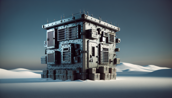 A fortified home with reinforced doors, windows, security bars, and robust locks, symbolising safety in a survival scenario.