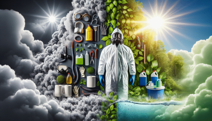 Comparison of strong chemical grout cleaners with potent fumes versus eco-friendly natural cleaners.