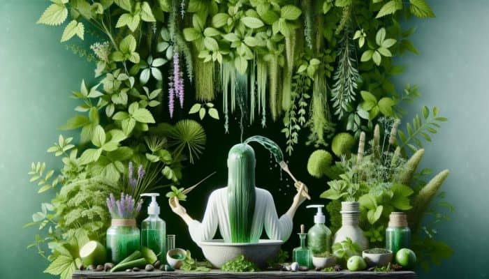 Herbal Hair Rinses for Naturally Beautiful Locks