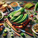Grilled Okra Delight with Smoked Paprika Flavour