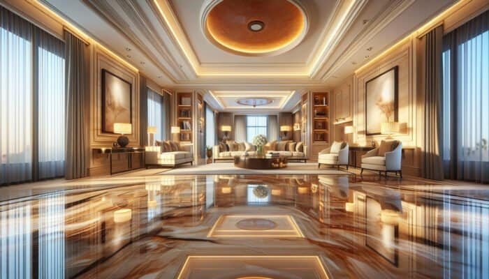 Travertine Floor Polishing: Enhance Your Home’s Elegance