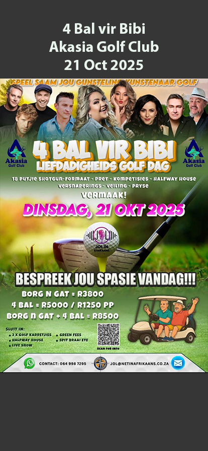 4 Ball for Bibi at Akasia Golf Club 21 Oct 2025