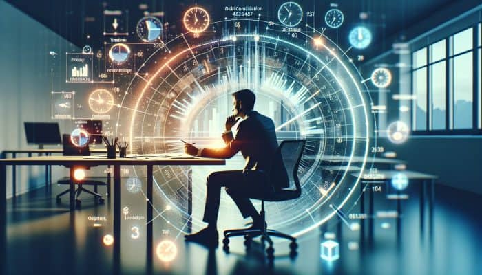 Debt Consolidation Costs vs Debt Payoff Costs: UK Comparison | DCL A person analysing a financial chart for debt consolidation options in an office.