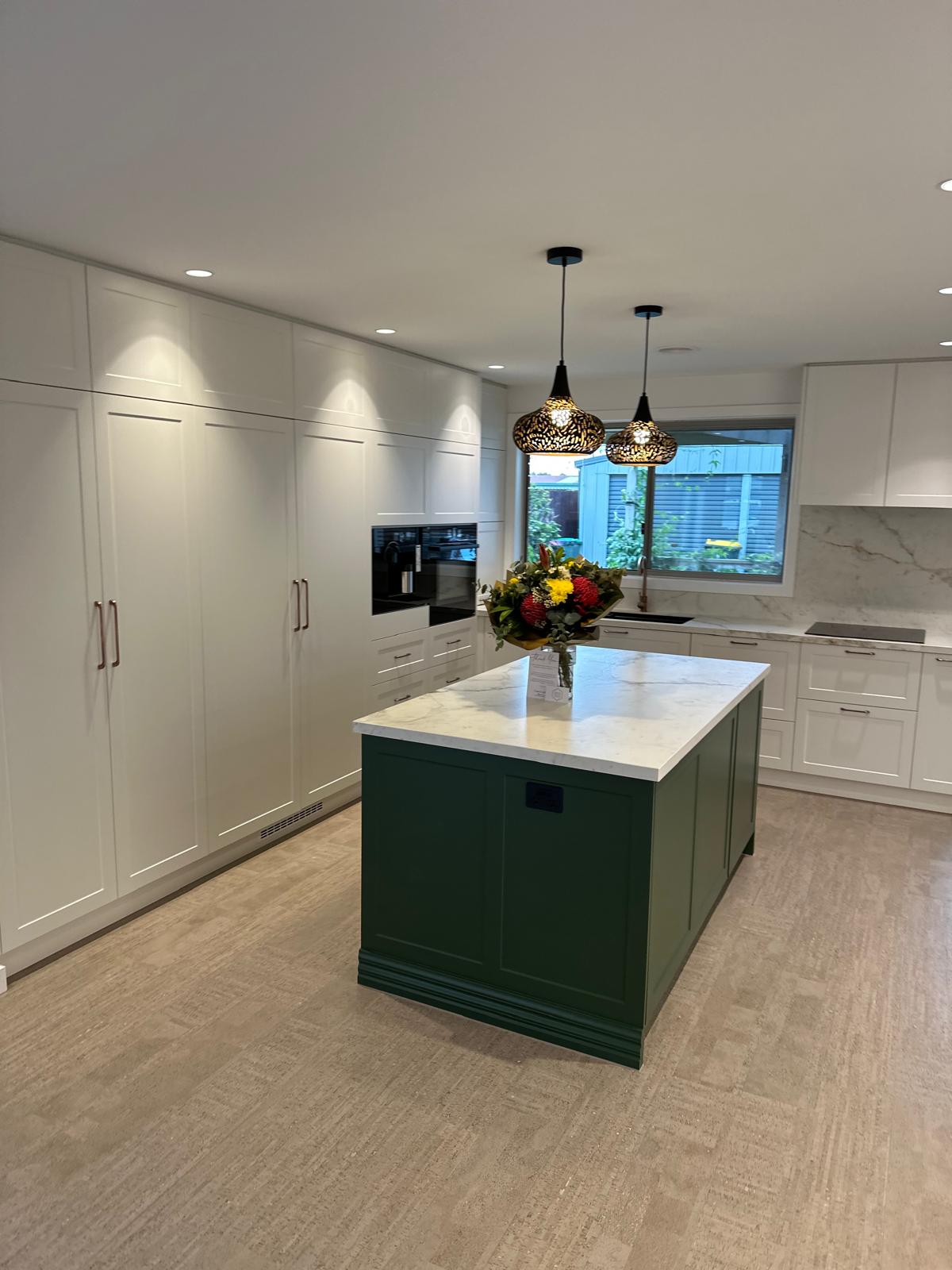 Kitchen Lights Installed