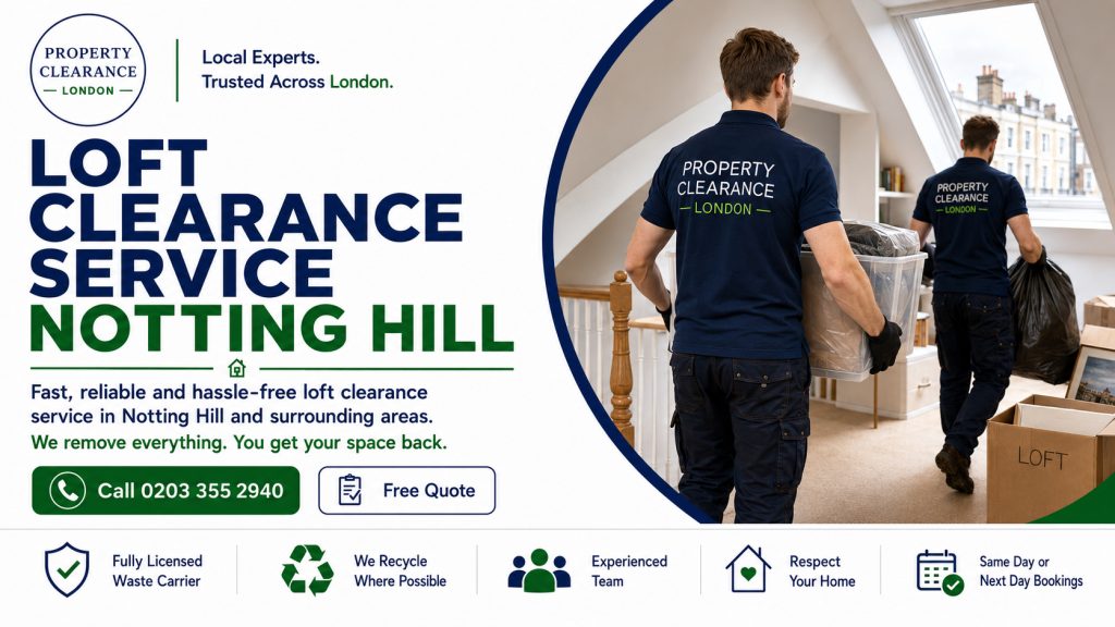 Loft Clearance Services: Reliable Solutions in Notting Hill