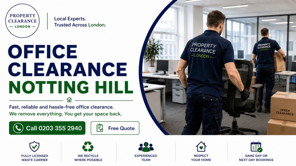 Office Clearance Services in Notting Hill: Get Expert Help