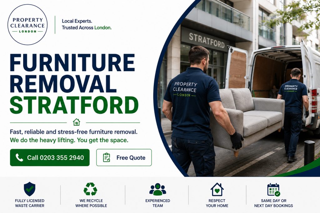 Furniture Removal Services in Stratford: Get Quotes Now