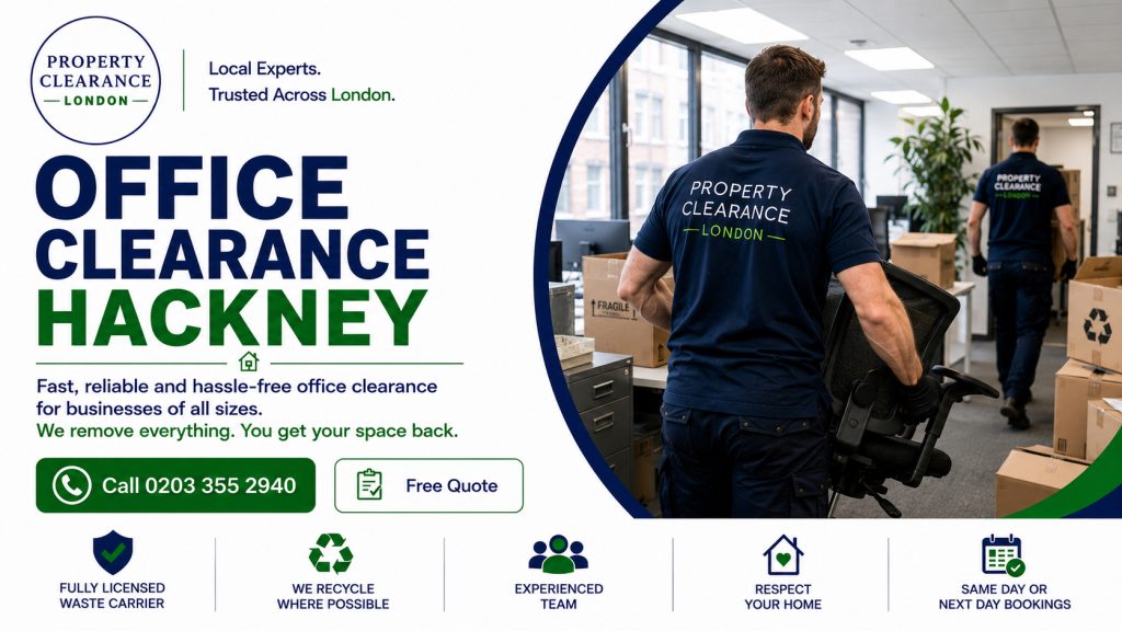 Office Clearance Services in Hackney: Reliable & Efficient