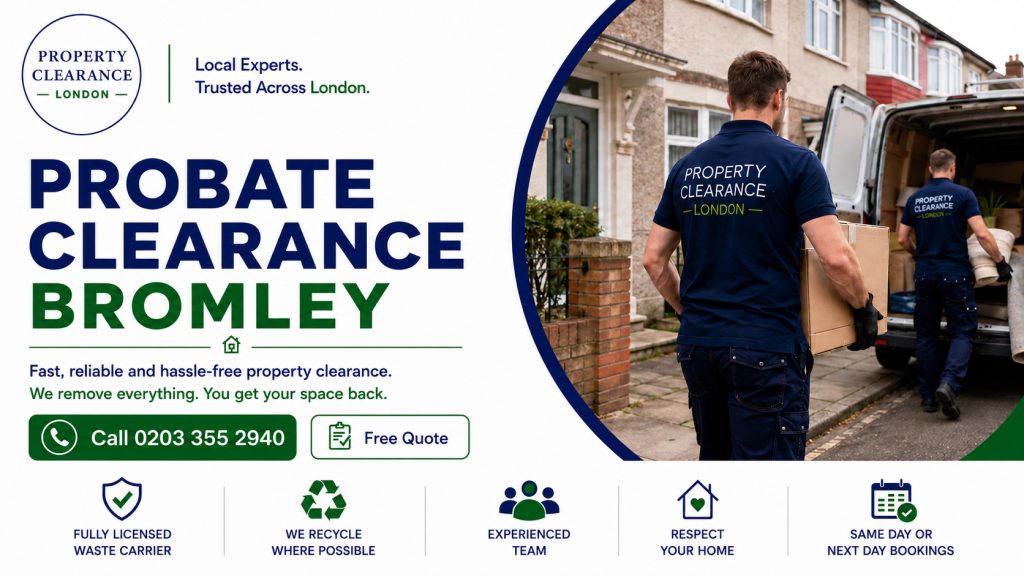 Probate House Clearance: Expert Help in Bromley