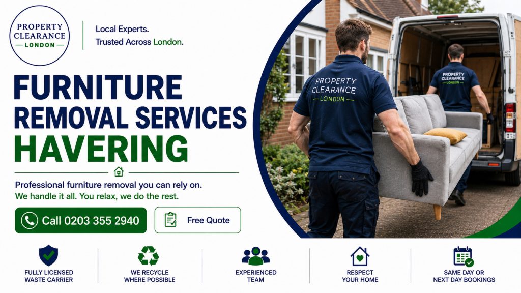 Furniture Removal Services in Havering: Your Trusted Local Guide